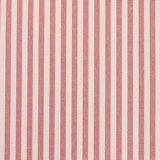 Schumacher Charee Silk Stripe Red Fabric