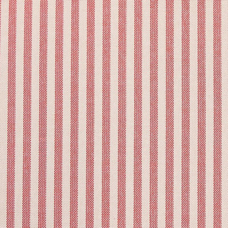 Schumacher Charee Silk Stripe Red Fabric