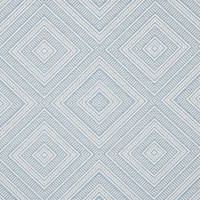 Schumacher Tortola Indoor/Outdoor Sky Fabric