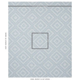 Schumacher Tortola Indoor/Outdoor Sky Fabric