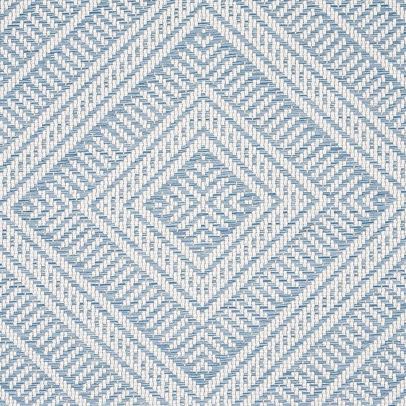 Schumacher Tortola Indoor/Outdoor Sky Fabric