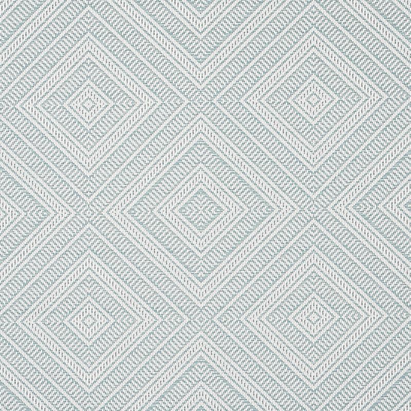 Schumacher Tortola Indoor/Outdoor Aqua Fabric