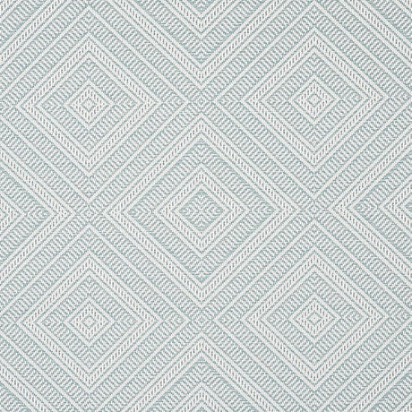 Schumacher Tortola Indoor/Outdoor Aqua Fabric