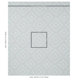 Schumacher Tortola Indoor/Outdoor Aqua Fabric