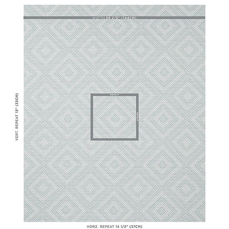 Schumacher Tortola Indoor/Outdoor Aqua Fabric