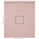 Schumacher Tortola Indoor/Outdoor Coral Fabric