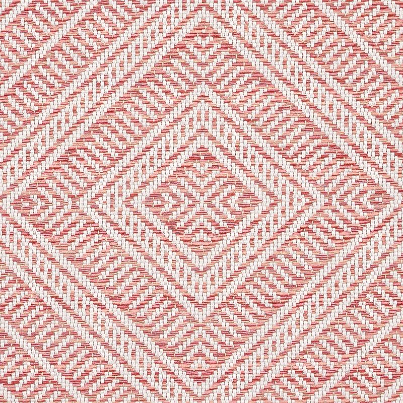 Schumacher Tortola Indoor/Outdoor Coral Fabric