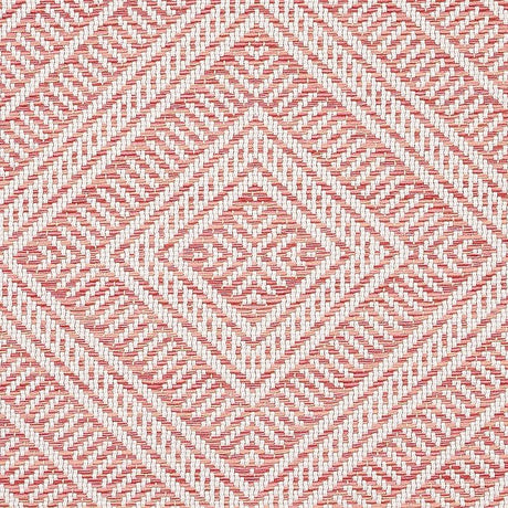 Schumacher Tortola Indoor/Outdoor Coral Fabric