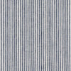 Schumacher Wesley Ticking Stripe Indigo Fabric