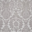 Schumacher Anna Damask Grey Fabric