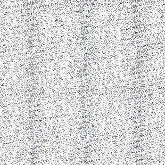 Schumacher Mini Leopard Outdoor Navy Fabric