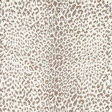 Schumacher Mini Leopard Outdoor Brown Fabric
