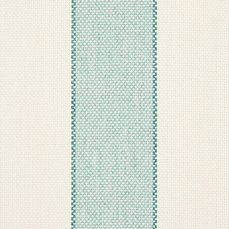 Schumacher Blumont Stripe Indoor/Outdoor Aqua Fabric