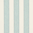 Schumacher Blumont Stripe Indoor/Outdoor Aqua Fabric