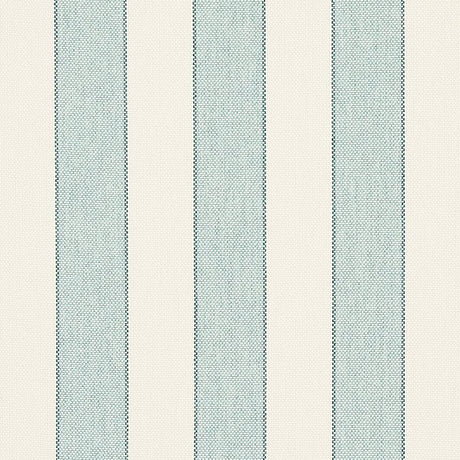 Schumacher Blumont Stripe Indoor/Outdoor Aqua Fabric