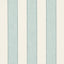 Schumacher Blumont Stripe Indoor/Outdoor Aqua Fabric