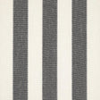 Schumacher Blumont Stripe Indoor/Outdoor Charcoal Fabric