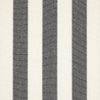 Schumacher Blumont Stripe Indoor/Outdoor Charcoal Fabric