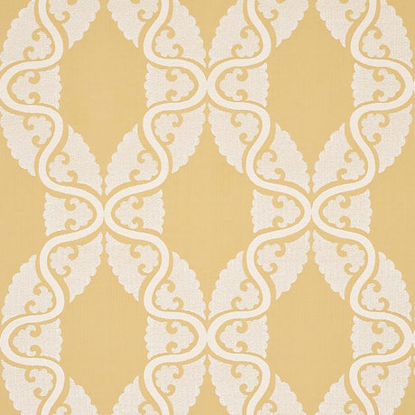 Schumacher Siljan Yellow Fabric