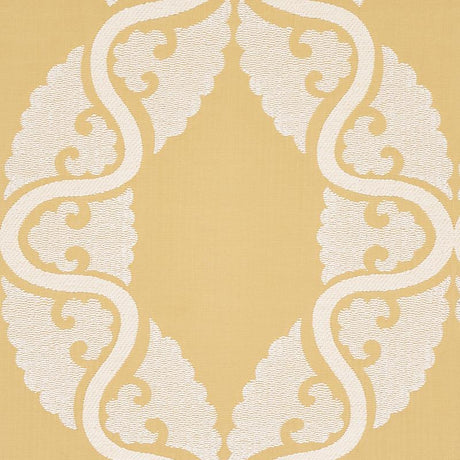 Schumacher Siljan Yellow Fabric