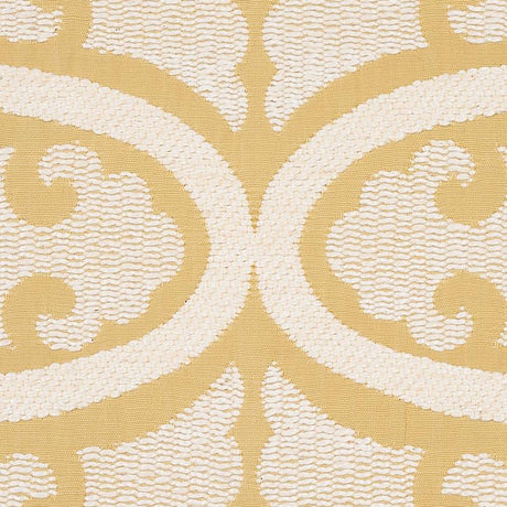 Schumacher Siljan Yellow Fabric