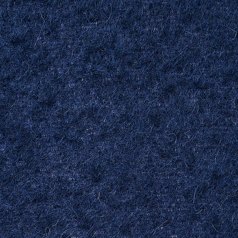 Schumacher Otti Silk Mohair & Wool Navy Fabric