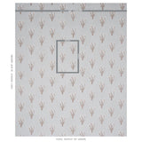 Schumacher Stora Embroidery Mineral Fabric