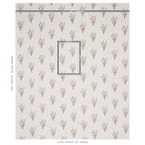 Schumacher Stora Embroidery Ivory Fabric