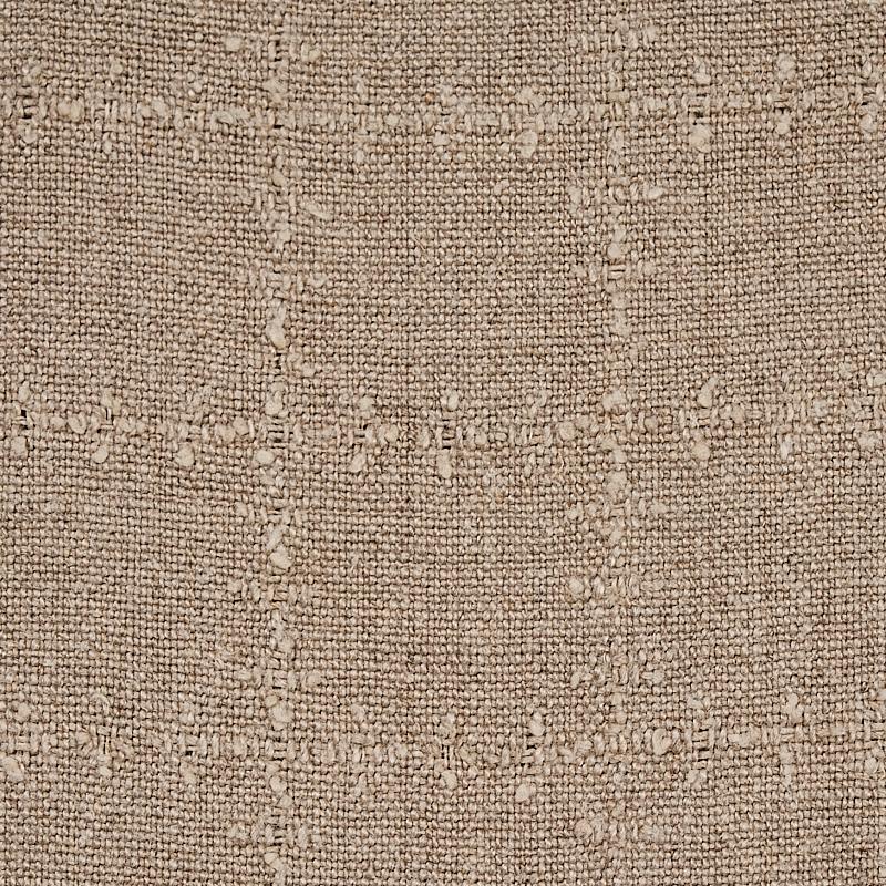 Schumacher Elin Check Linen Fabric