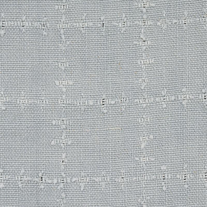 Schumacher Elin Check Sky Fabric