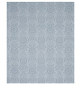 Schumacher Greta Damask Blue Fabric