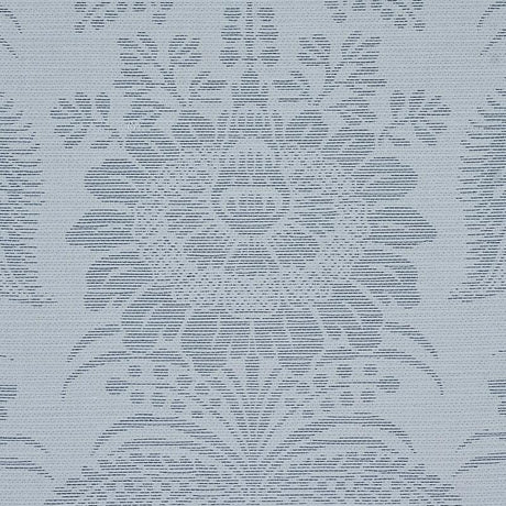 Schumacher Greta Damask Blue Fabric