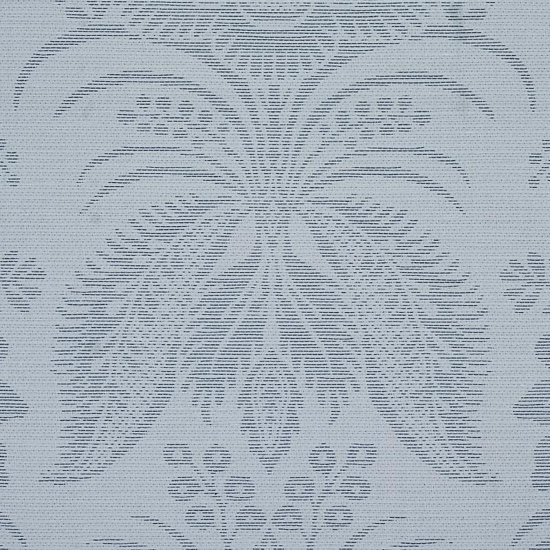 Schumacher Greta Damask Blue Fabric
