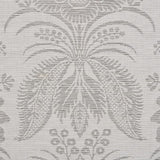 Schumacher Greta Damask Grey Fabric
