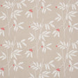 Schumacher Lilla Embroidery Ivory On Neutral Fabric