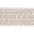 Schumacher Natural Astrid Embroidered Tape
