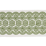 Schumacher Green Astrid Embroidered Tape
