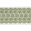 Schumacher Astrid Embroidered Tape Green Trim