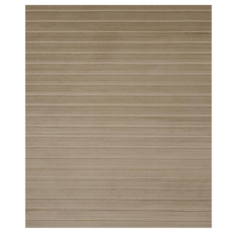 Schumacher Frederika Channeled Velvet Mushroom Fabric