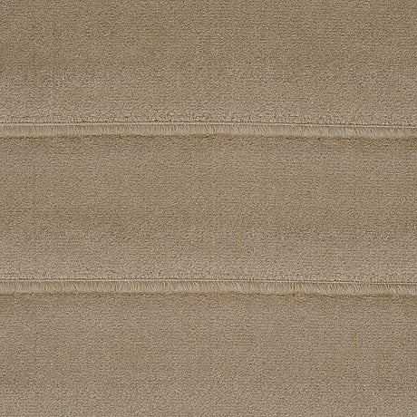 Schumacher Frederika Channeled Velvet Mushroom Fabric