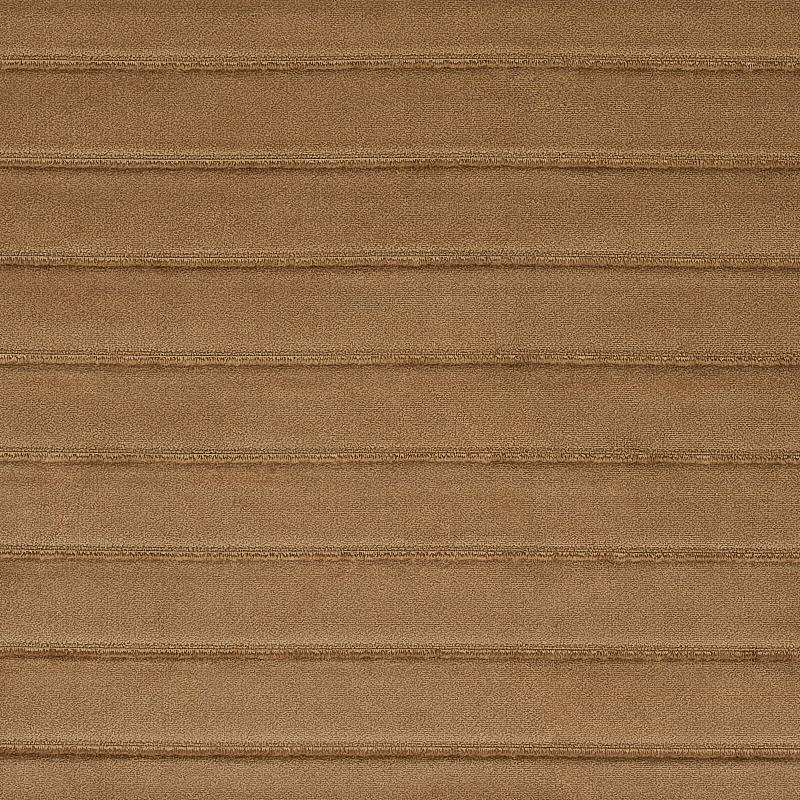 Schumacher Frederika Channeled Velvet Camel Fabric