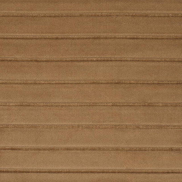 Schumacher Frederika Channeled Velvet Camel Fabric