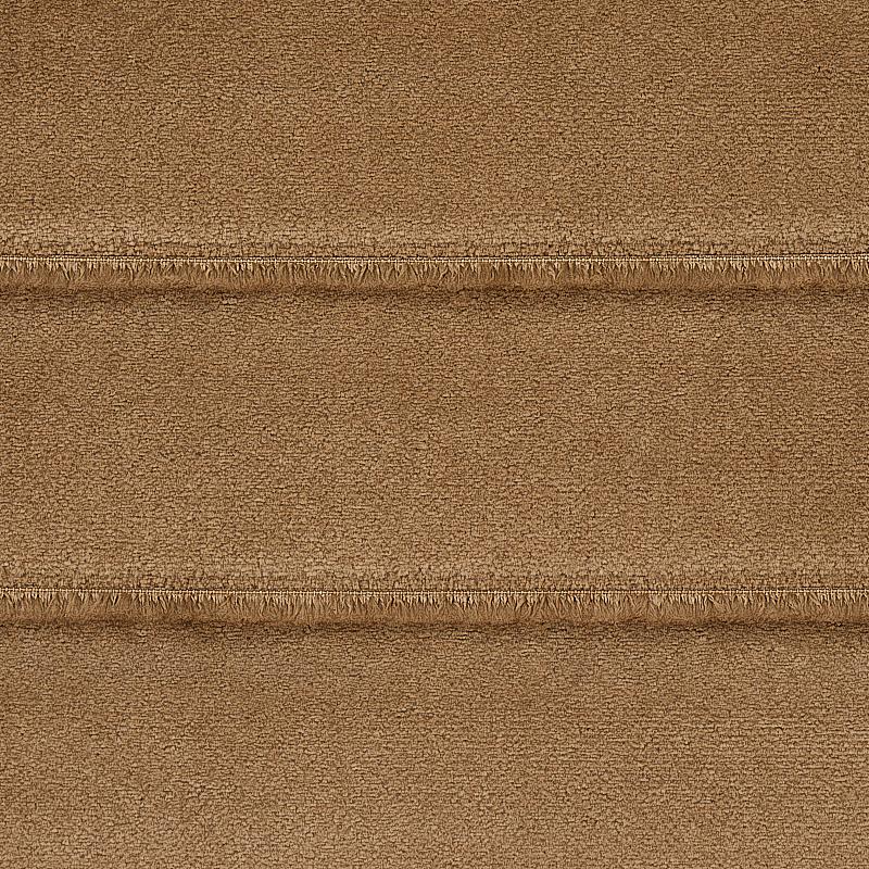 Schumacher Frederika Channeled Velvet Camel Fabric