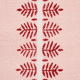 Schumacher Alva Hand Block Print Blush Fabric