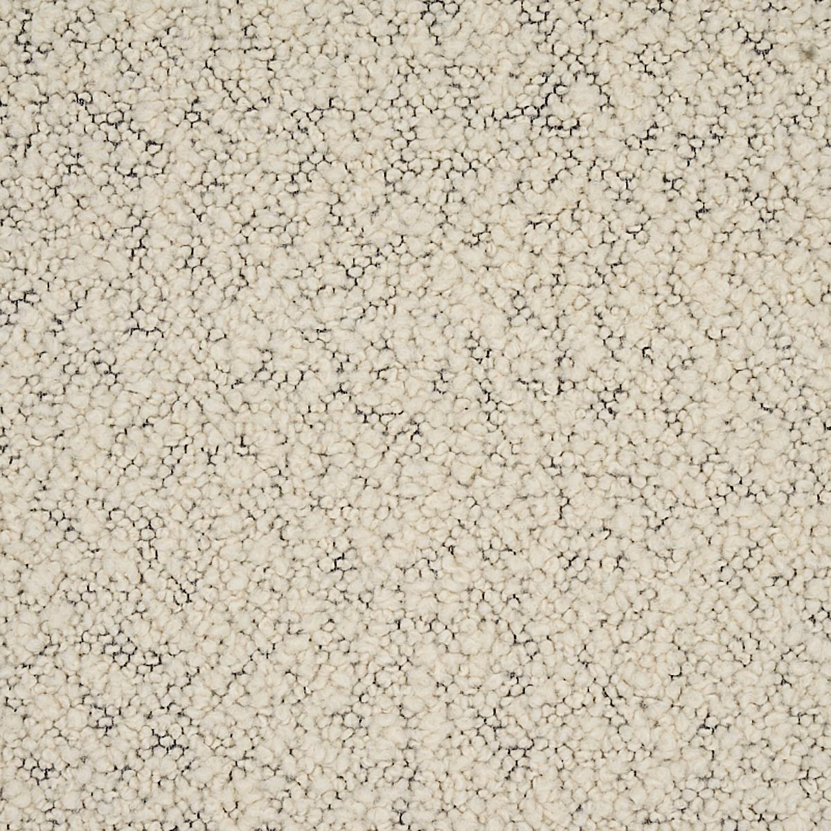 Schumacher Margarete Boucl Ivory On Charcoal Fabric