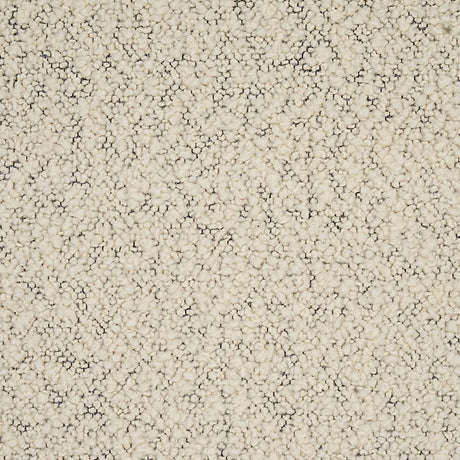 Schumacher Margarete Boucl Ivory On Charcoal Fabric