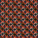 Schumacher Sasha Diamond Ikat Rose And Saffron Fabric