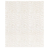 Schumacher Quincy Embroidery On Linen White Fabric