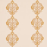 Schumacher Constantine Natural & Ochre Fabric