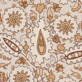 Schumacher Anatolia Embroidery Natural Fabric